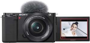 Sony Alpha ZV-E10L Mirrorless Camera Kit with 16-50MM lens ( Sony E-Mount / APS-C / 24.2MP / 4K / Vlogging ) with code