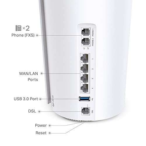 TP-Link AX5400 VDSL Whole Home Mesh Wi-Fi 6 (Deco X73-DSL) @ Amazon