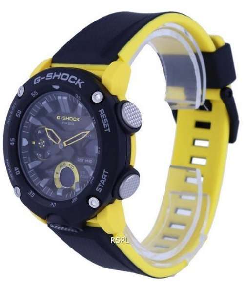 Casio G-Shock Men's Black and Yellow Resin Strap Watch - £79.99 @ H Samuel