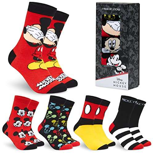 Disney Mens Socks Novelty Socks Pack of 5 - £8.49 using voucher £4.99 ...