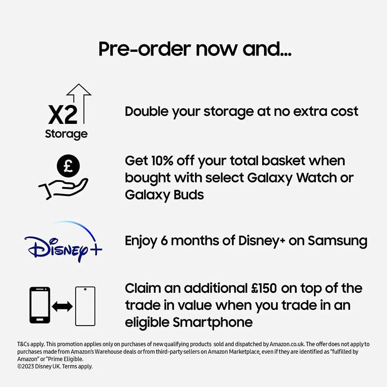Samsung Galaxy S23 Ultra 5G Dual SIM Android Mobile Phone, 512GB, SIM Free + Case - £949 with Student Prime using voucher @ Amazon