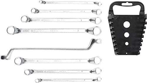 BGS 1212 | Double Ring Spanner Set | offset | 6 x 7 - 20 x 22 mm | 8 pcs
