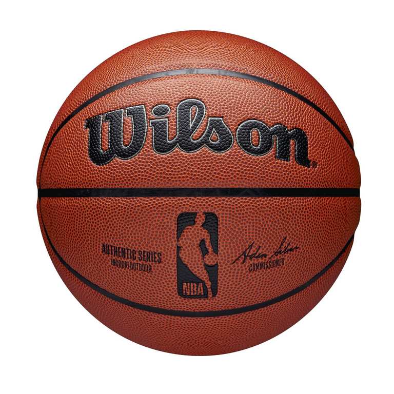 Wilson NBA Authentic Series Basketball, Sizes 7 & 8