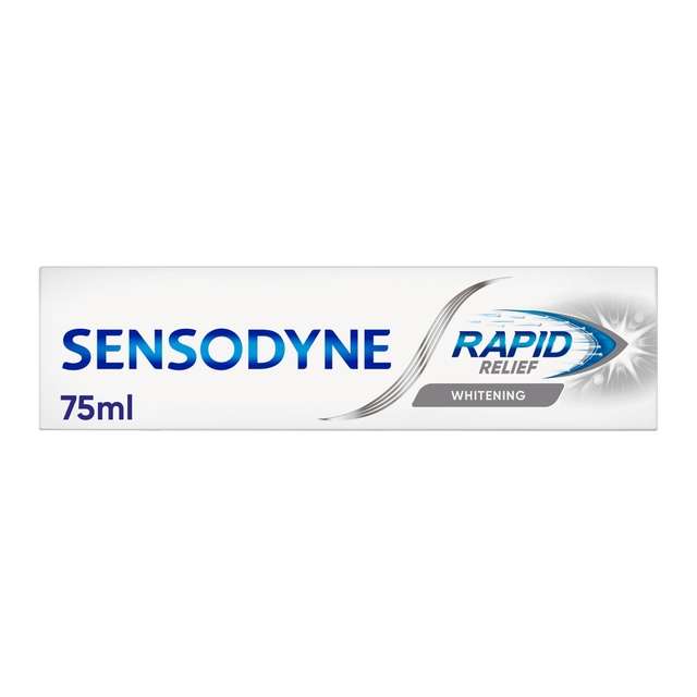 Sensodyne Rapid Relief Whitening Sensitive Toothpaste 75ml - £3 @ Morrisons