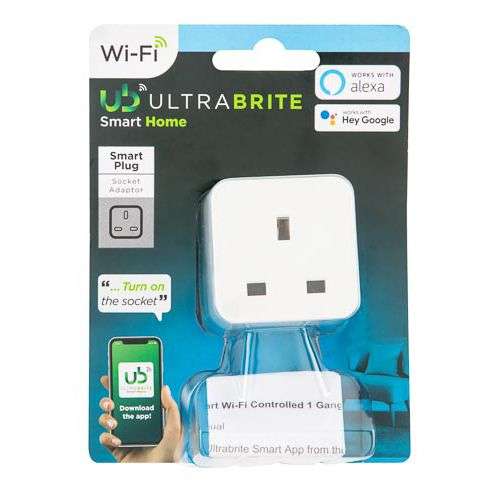 Ultrabrite Wifi Controlled Socket Plug £5 @ Poundland Newcastle