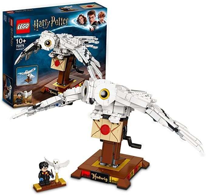 LEGO Harry Potter 75979 Hedwig the Owl Figure Collectible Display Model £24.99 @ Amazon