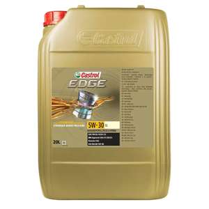 Castrol Edge 5W-30 LL Car Engine Oil, 20 Litres - £99.99 Delivered @ Costco (Membership Required)