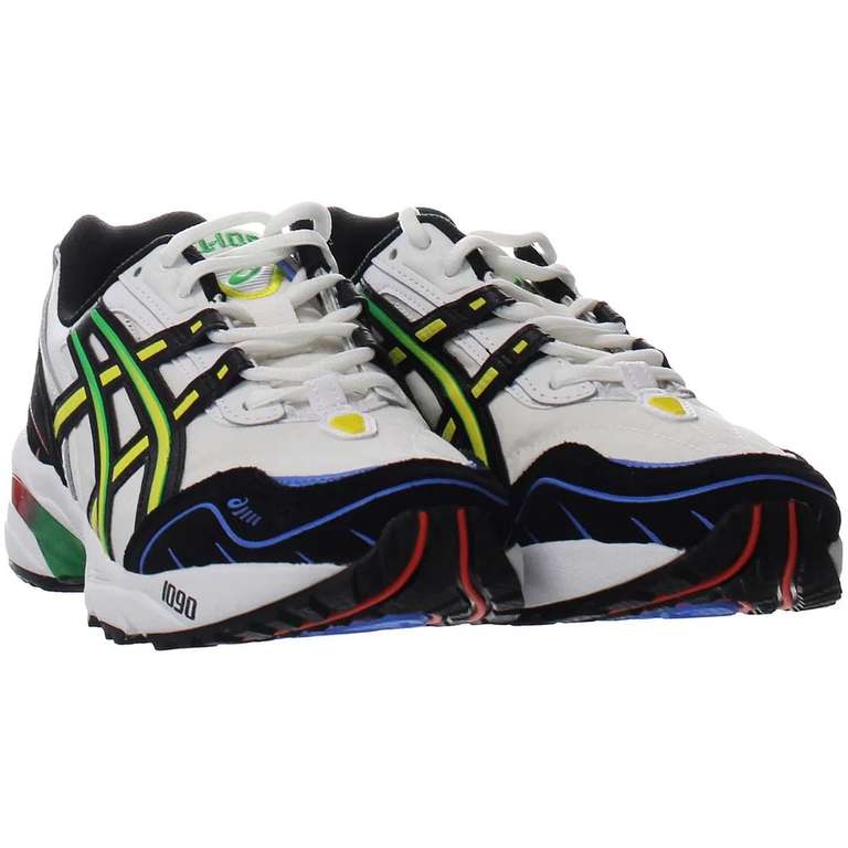 Men's Asics Gel-1090 White Trainers further reduced