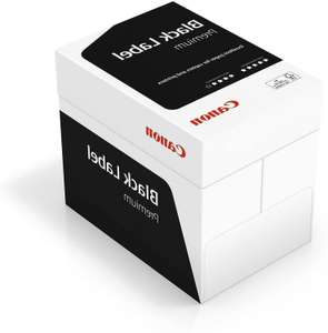 Canon Black Label A4 Office paper 2500 sheets - £19.99 instore @ WHSmith Woking