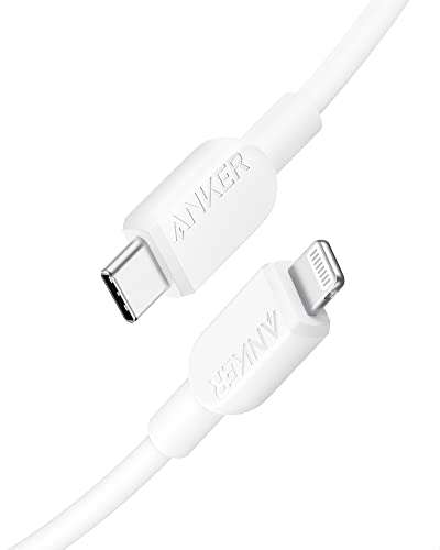 Anker USB C to Lightning Cable (White, 6ft), MFi Certified, Fast Charging Cable £8.49 with voucher @ Amazon / Anker
