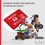 Official SanDisk 128GB microSDXC card for Nintendo Switch class 10 U3 £15.99 @ Amazon