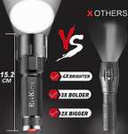 REHKITTZ Torch LED Torches Super Bright, 3300 lumens - With voucher Sold by 4US FBA