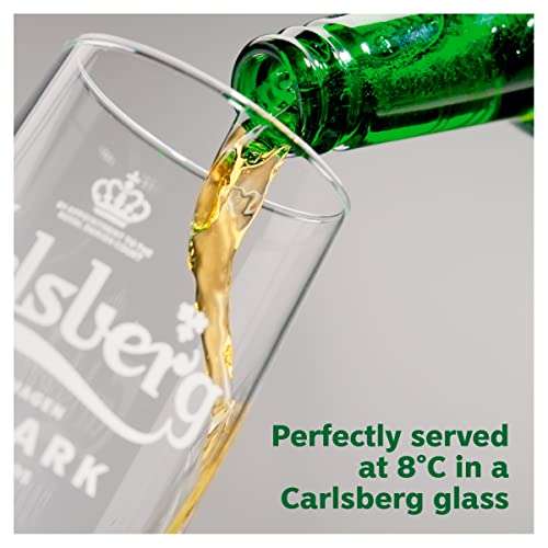 Carlsberg Pilsner Lager Beer Cans, 18 x 440ml - £10 @ Amazon
