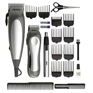Wahl Clipper Kit Deluxe Gift Set, Hair Clipper Gift Set, 3-in-1 Corded Head Shaver, Men’s Hair Trimmers, Stubble Trimmer, Personal Trimming