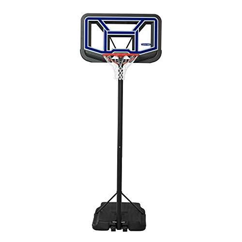 LIFETIME Unisex-Youth Adjustable Portable Basketball Hoop (44-Inch Polycarbonate), Black, 7.5 10 ft. (2,28 m-3,04 m) £73.99 @ Amazon