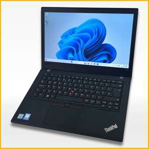 Lenovo ThinkPad T480 i5-8250U 8GB 256GB SSD Touchscreen Laptop - Refurbished V good - w/code - Newandusedlaptops4u (UK Mainland) (8% Quidco)