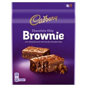 Cadbury Chocolate Chip Brownie 6 pack £1.50 @ Morrisons
