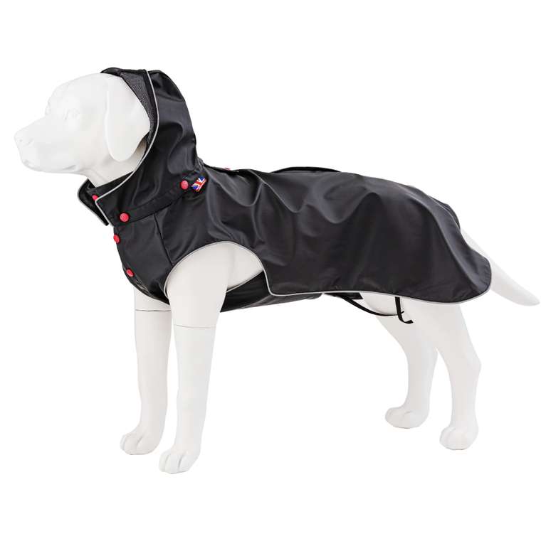 All-weather Dog Raincoat - £10 / £12.95 delivered @ Hugo and Hudson