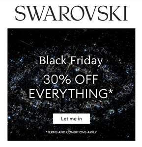 Swarovski 30% Off (almost) Everything - Free Shipping over £60