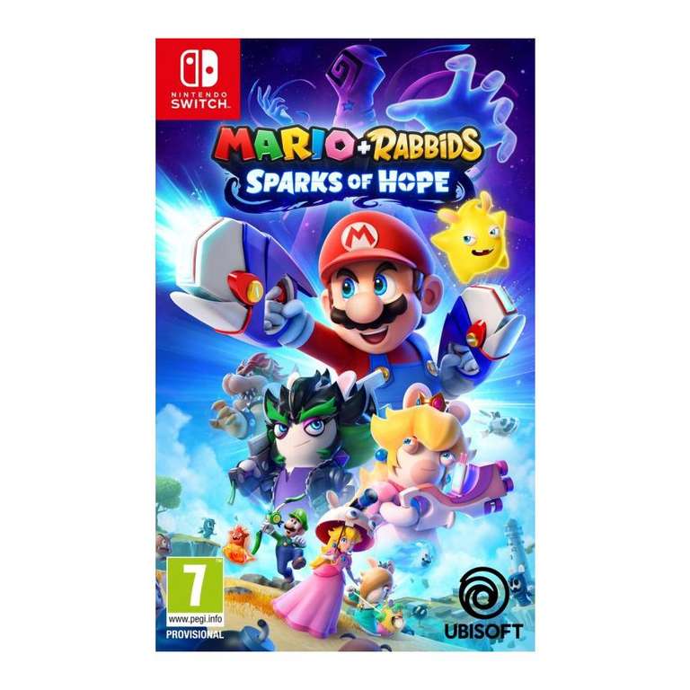 Mario + Rabbids: Sparks Of Hope With Postcard (Nintendo Switch) or Gold Edition £44.95