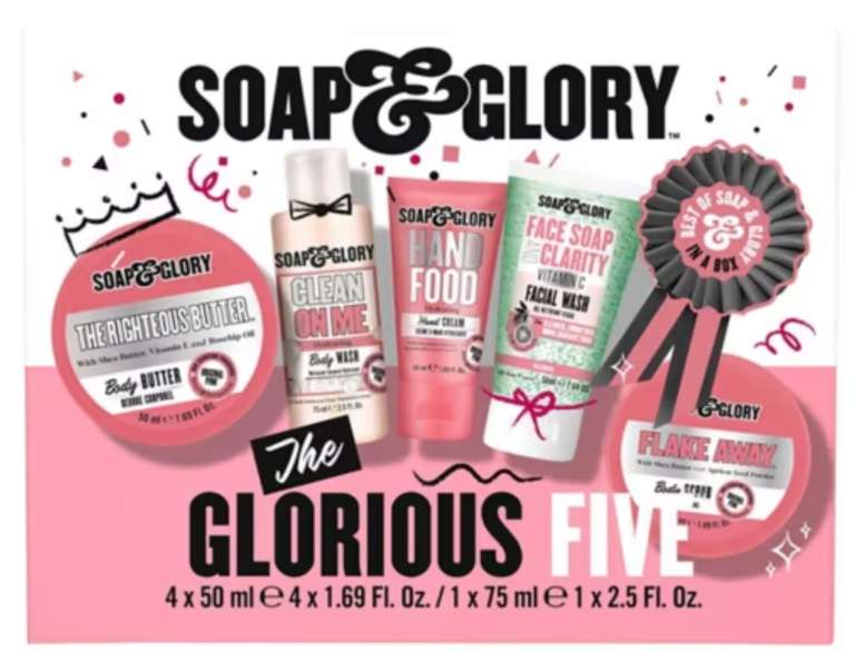Boots Soap and Glory The glorious five gift set
