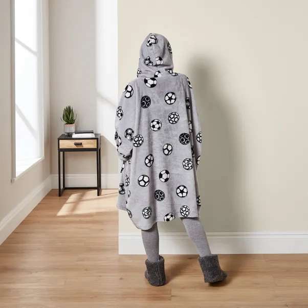 Football Oversized Blanket Hoodie free collection