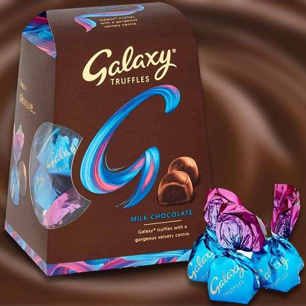 4 X Galaxy Truffles Smooth Chocolate 190g Gift Boxes - Best Before 02/10 for £6.99 (£1 delivery) @ Yankee Bundles