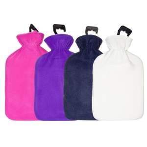 Cassandra Hot Water Bottle with Plain Coloured Fleece Cover, 1.8 L £4.25 Usually dispatched within 1 to 4 weeks @ Amazon