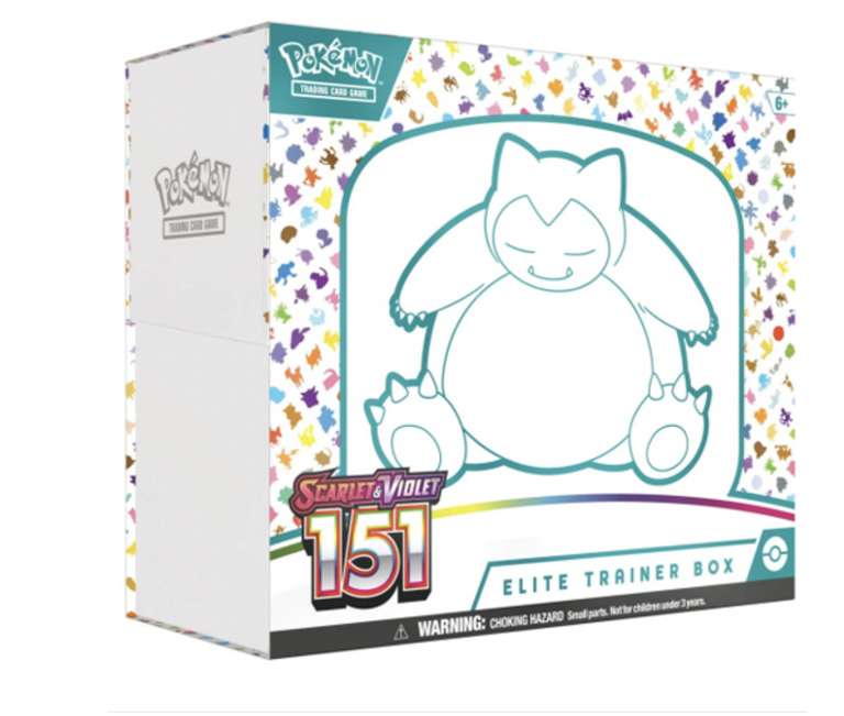 Pre Order - Pokémon TCG: Scarlet & Violet 3.5: 151 – Elite Trainer Box @ Zatu Games