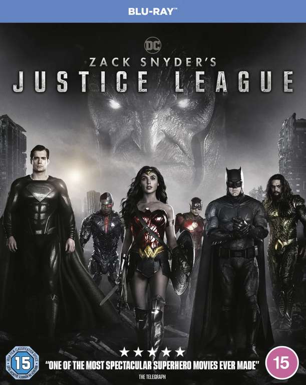 Zack Snyder's Justice League (Blu-Ray) £6.99 @ eBay / HMV
