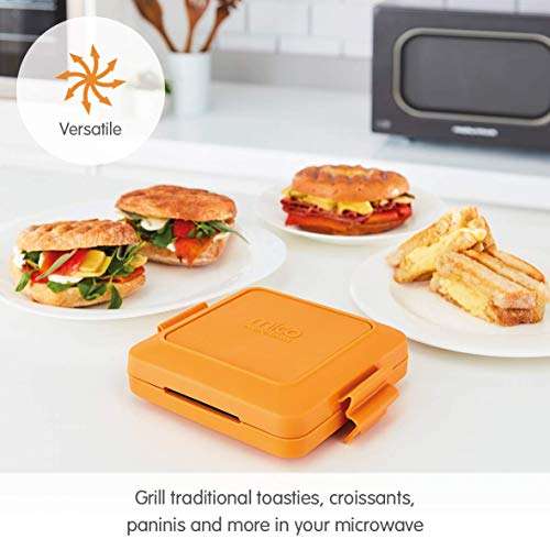 Morphy Richards 511644 MICO Toastie Toasted Sandwich Maker Microwavable Cookware, Silicone & Coated Metal £16.99 @ Amazon (Prime Exclusive)