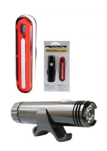 Ryder Crux Front & Super Cob Rear USB Rechargeable Bike Light £14.99 @ cheapest_electrical / Ebay