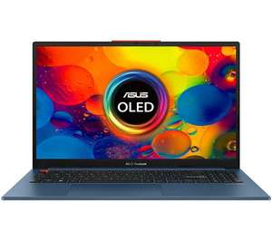ASUS Vivobook S 15 S5504VA 15.6" Laptop - Intel Core i5-13500H, 16 GB/512 GB SSD, OLED FHD 100% DCI-P3 colour gamut, Blue next day delivered