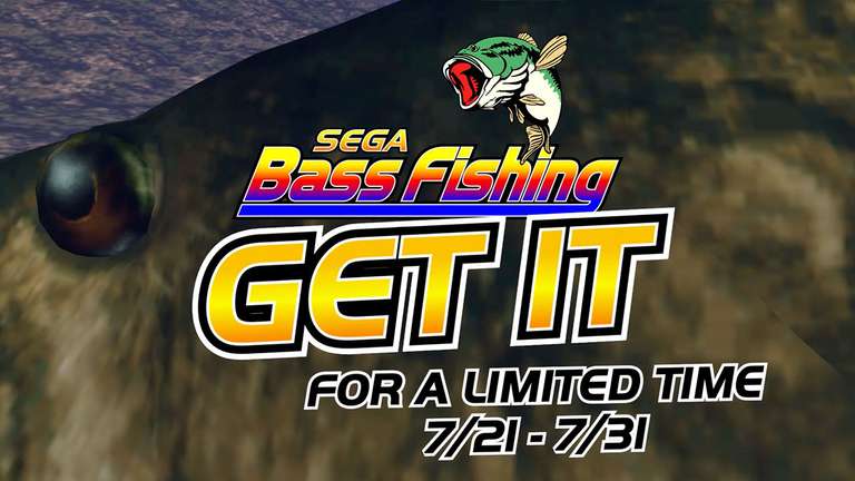 Free Steam copy of SEGA Bass Fishing with newsletter sign-up
