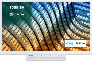 Toshiba 24WK3C64DB 24-Inch 720P Smart TV White