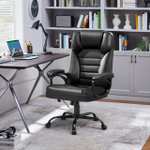 Yaheetech Executive Office Chair PU Leather with voucher sold and FB Yaheetech