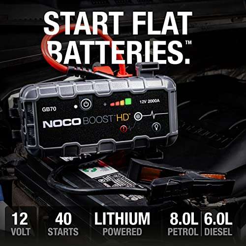 Noco Boost HD GB70 Portable Jump Starter £157.47 @ Amazon