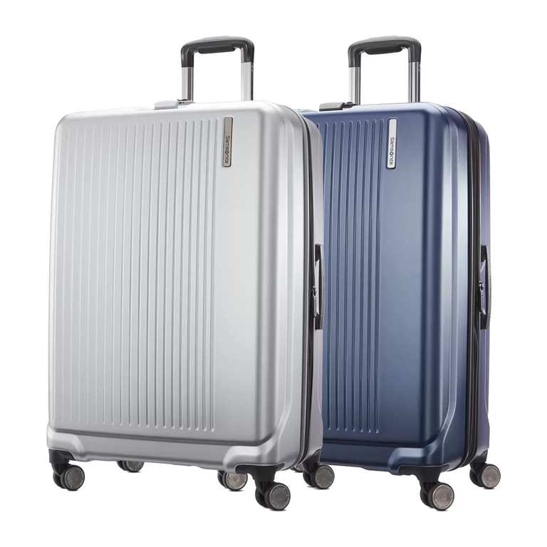 Samsonite Amplitude Large Hardside Case in Navy or Silver
