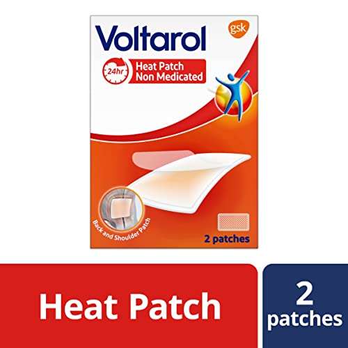 Voltarol Non Medicated Pain Relief Patches Heat Patch (x2 Patches) - £2.90 / £2.76 Subscribe & Save @ Amazon