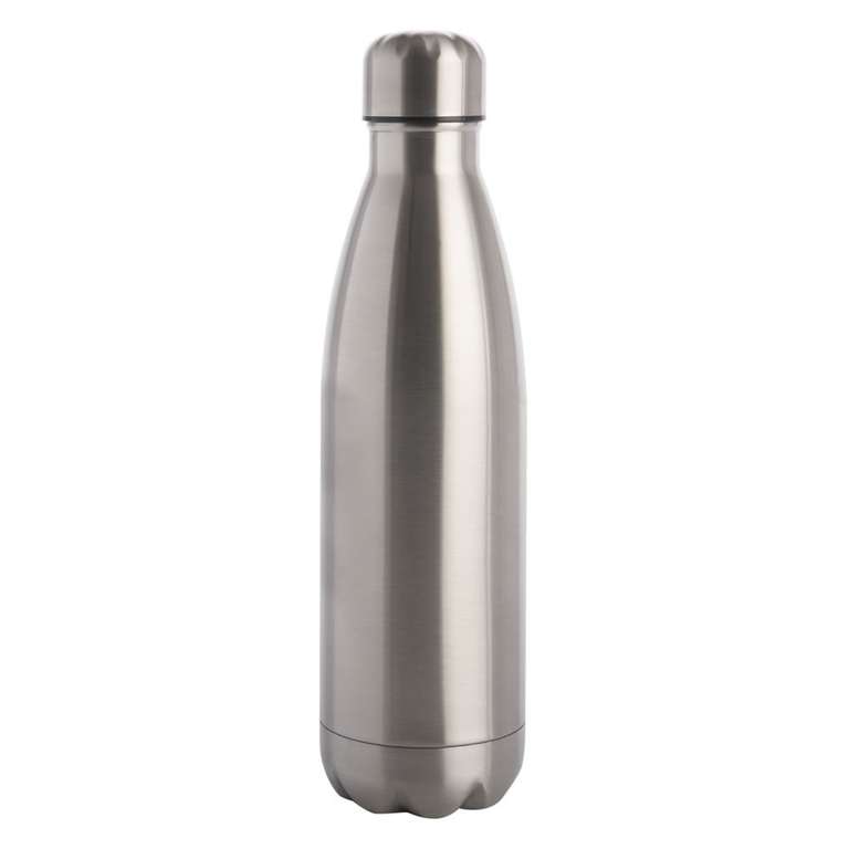 Double Wall Water Bottle 500ml £2.50 in-store @ Wilko Gloucester Possibly £1.50 in others stores Silver, Green and Black