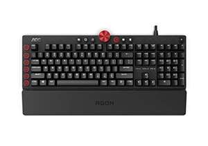 Agon by AOC AGK700 Gaming Keyboard - English layout - Cherry MX Red Switches - anti-ghosting - AOC G-Tools software - N-key rollover