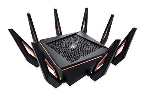 ASUS ROG Rapture GT-AX11000 Tri-Band WiFi 6 Extendable Gaming Router, 2.5G Port £216.36 @ Amazon Germany