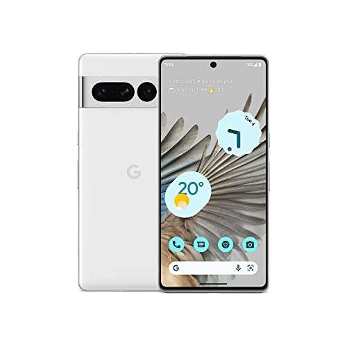 Google Pixel 7 Pro, Unlocked Android 5G smartphone, 128GB, Snow £661.44 + £125 trade in boost @ Amazon