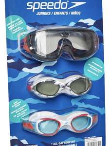 Speedo Junior Three Pack Swimming Goggles Red/Blue/Black £9.99 + £4.99 Delivery @ M&M Direct
