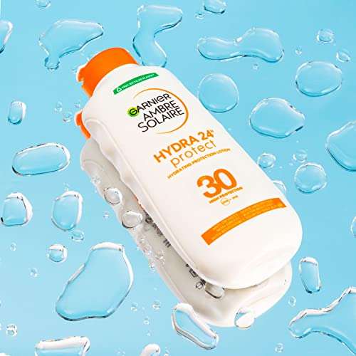 Garnier Ambre Solaire Hydra 24 Hour Protect Hydrating Protection Lotion SPF30 - £6 / £5.70 Subscribe & Save @ Amazon