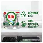 Fairy Platinum All-In-One Dishwasher Tablets Bulk, 120 Tablets (24 x 5), Original, With Anti-Dull Technology & Rinse Aid Action