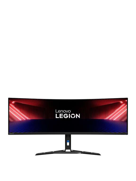 Lenovo Legion R45w-30 45.5" Curved Dual QHD 165Hz 32:9 450Nit 1ms 2xHdmi 2.1 USB-C AMD Freesync Premium Pro Gaming Monitor w/code free C&C