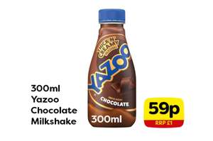 300ml Yazoo Chocolate Milkshake
