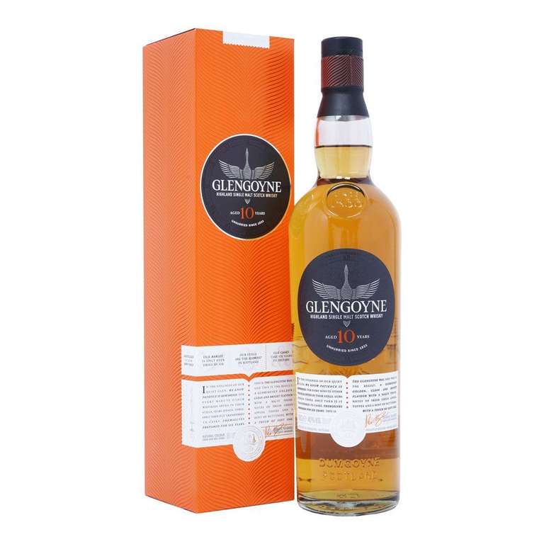 Glengoyne 10 Year Old Highland Single Malt Scotch Whisky 70cl instore dudley