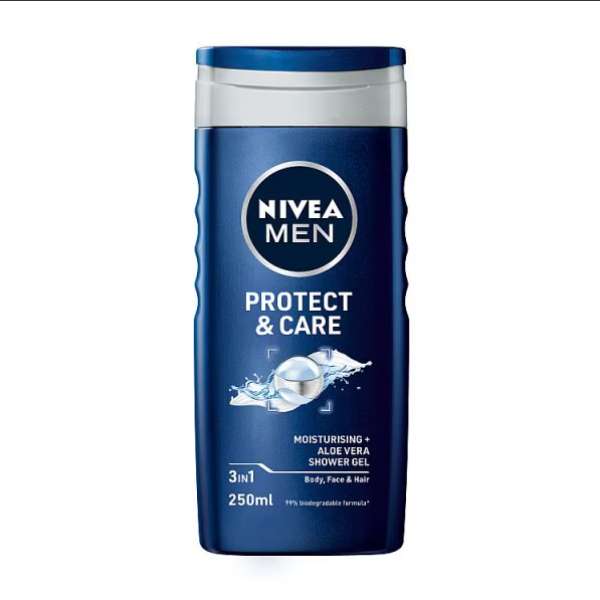 NIVEA MEN Protect & Care / Sensitive Shower Gel 250ml (Extra 10% off for Students) + Free Click & Collect